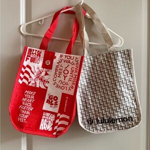 Lululemon Small Reusable Tote Bags